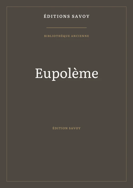 Couverture — Eupolème