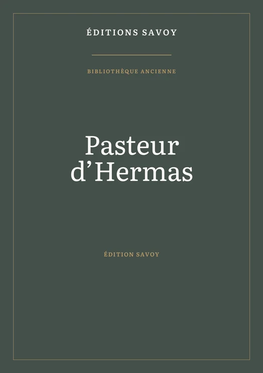 Couverture — Pasteur d’Hermas
