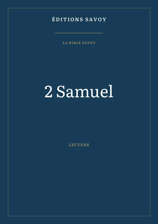 Couverture — 2 Samuel