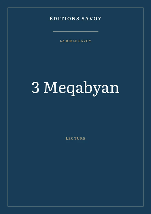 Couverture — 3 Meqabyan