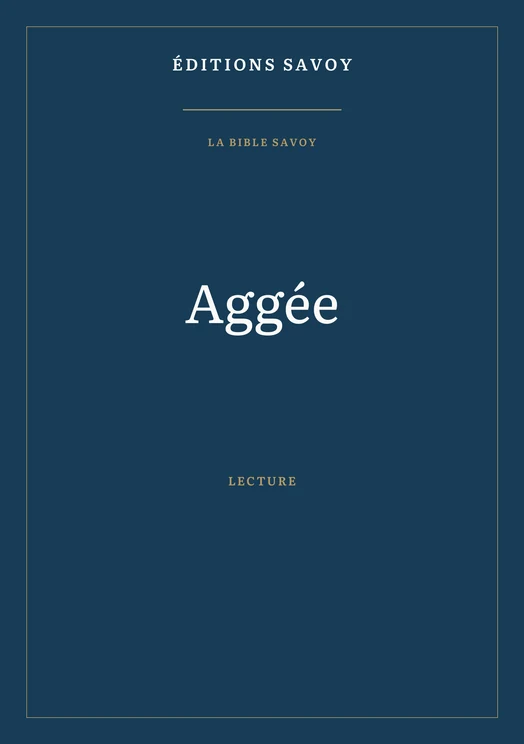 Couverture — Aggée
