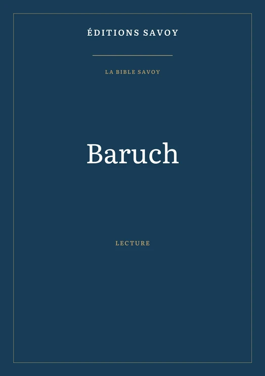 Couverture — Baruch