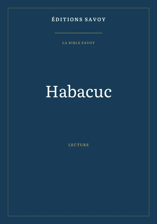 Couverture — Habacuc