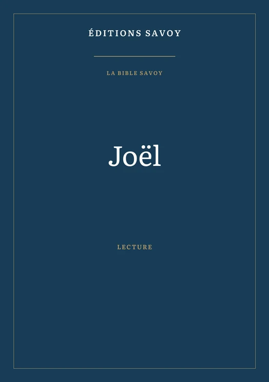 Couverture — Joël