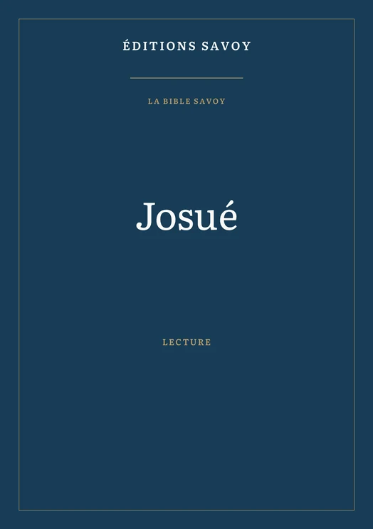 Couverture — Josué