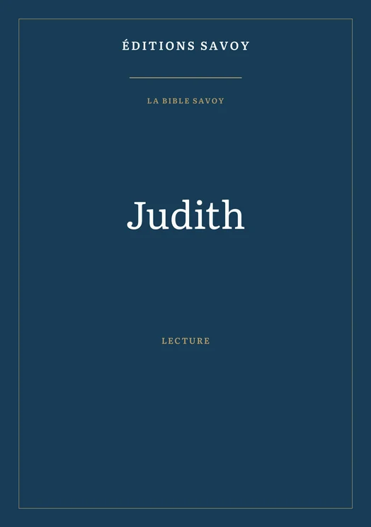 Couverture — Judith