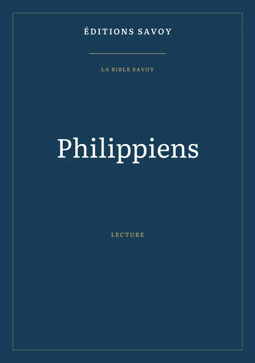Couverture — Philippiens