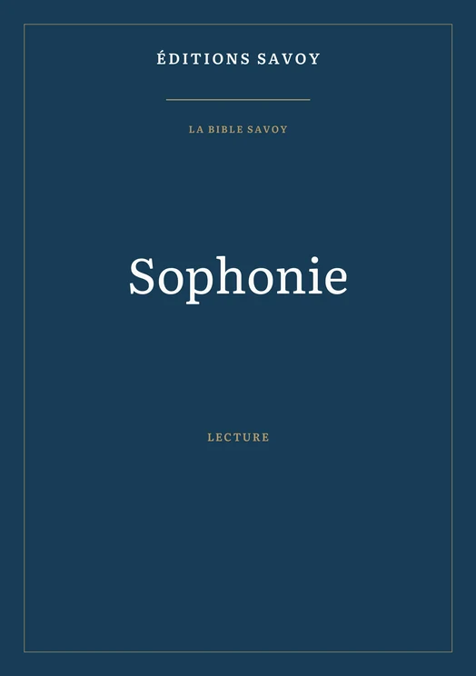 Couverture — Sophonie